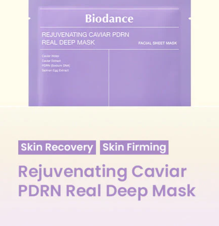 Biodance Rejuvenating Caviar PDRN Real Deep Mask 34g