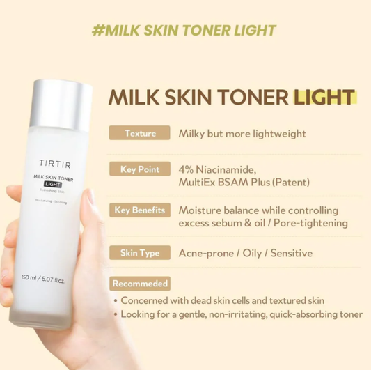 TIRTIR Milk Skin Toner Light 150 ml