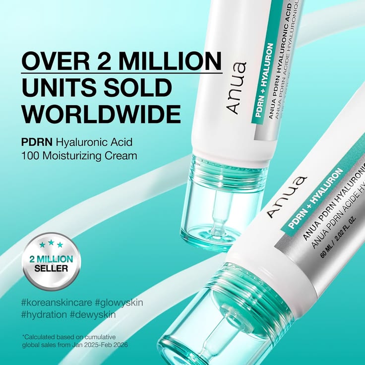 Anua - PDRN Hyaluronic Acid 100 Moisturizing Cream 60ml
