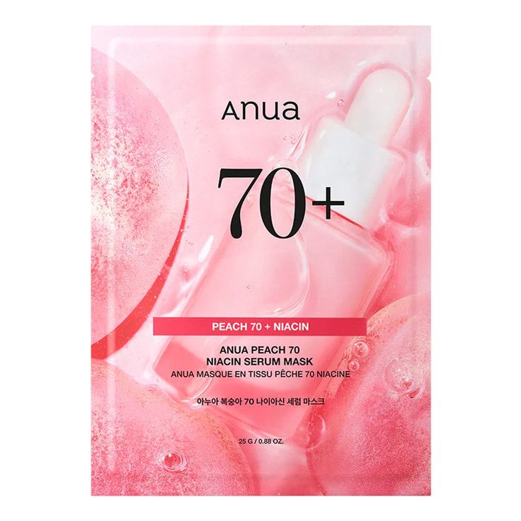 Anua Peach 70 Niacin Serum Mask