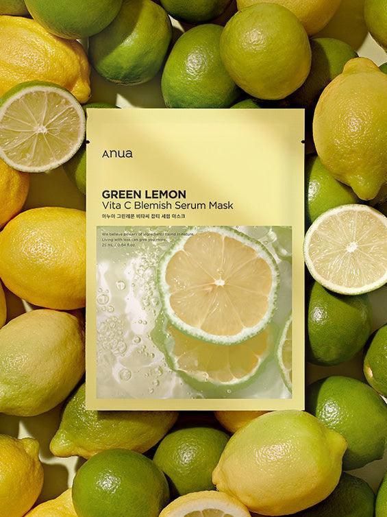 Anua Green Lemon Vita C Blemish Serum Mask (25ml)