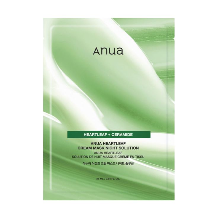 Anua Heartleaf Cream Mask Night Solution