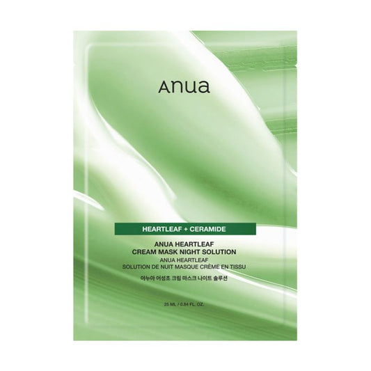 Anua Heartleaf Cream Mask Night Solution