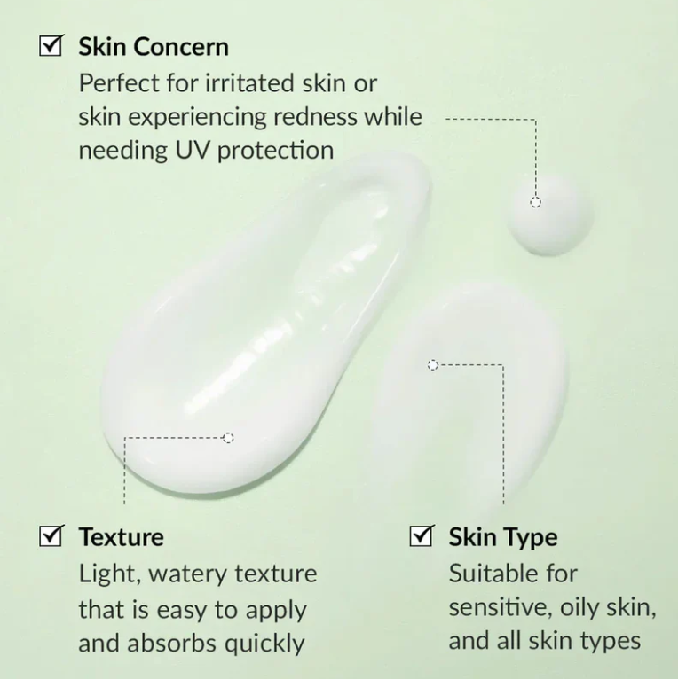 Dr.Althea Green Tea Fresh Sunscreen SPF50+ PA+++ 45ml