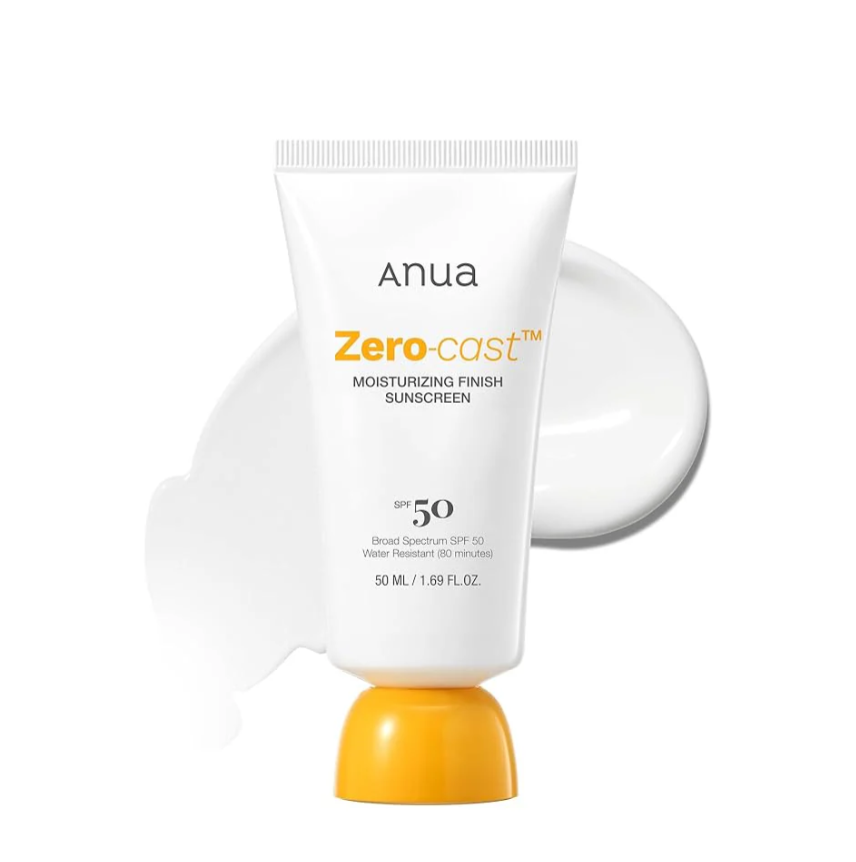 Anua Zero-Cast Moisturizing Finish Sunscreen