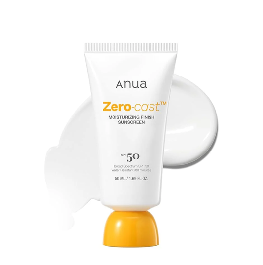 Anua Zero-Cast Moisturizing Finish Sunscreen