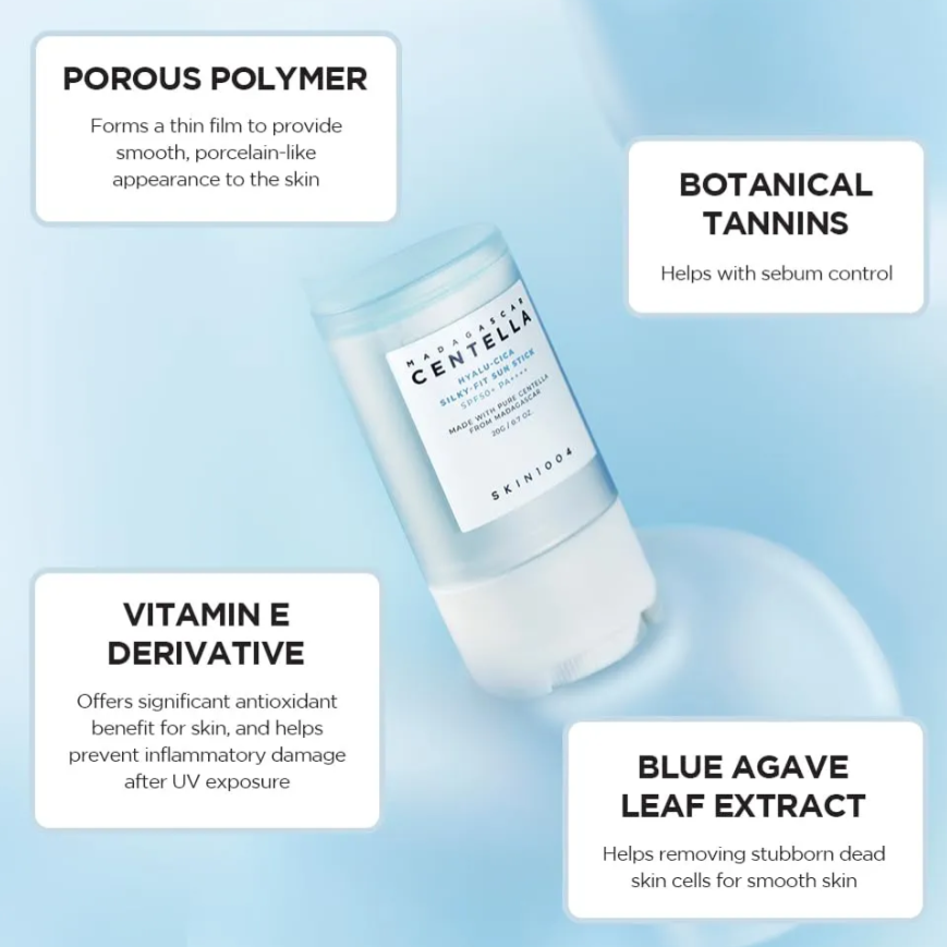 Skin1004 Hyalu-Cica Silky-Fit Sun Stick