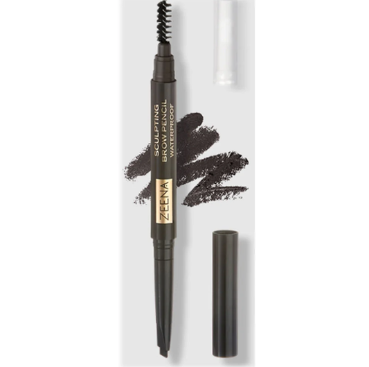 ZEENA SCULPTING BROW PENCIL WATERPROOF-DARK