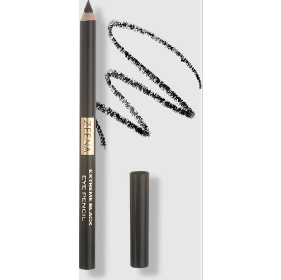 ZEENA EXTREME BLACK EYE PENCIL