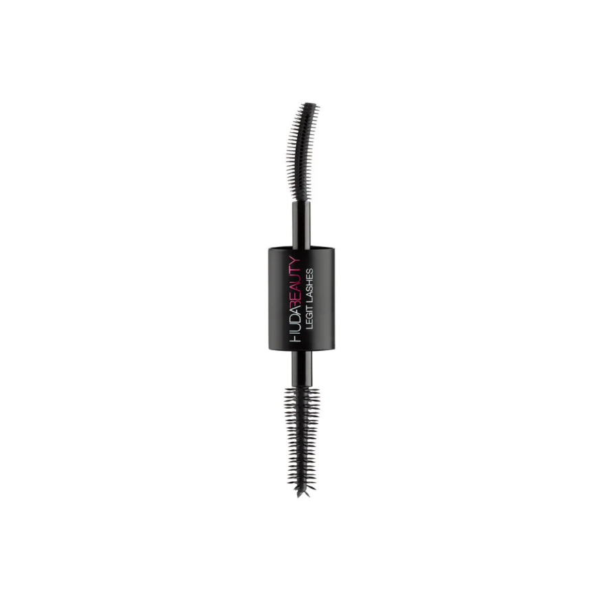 Huda Beauty LEGIT LASHES Double-Ended Mascara Mini (Extreme Black)