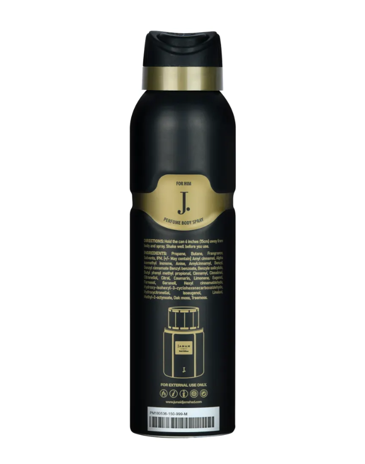 JANAN GOLD POUR HOMME PERFUME BODY SPRAY